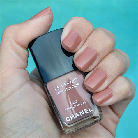 chanel ballerina nail varnish|Chanel lovely beige nail polish.